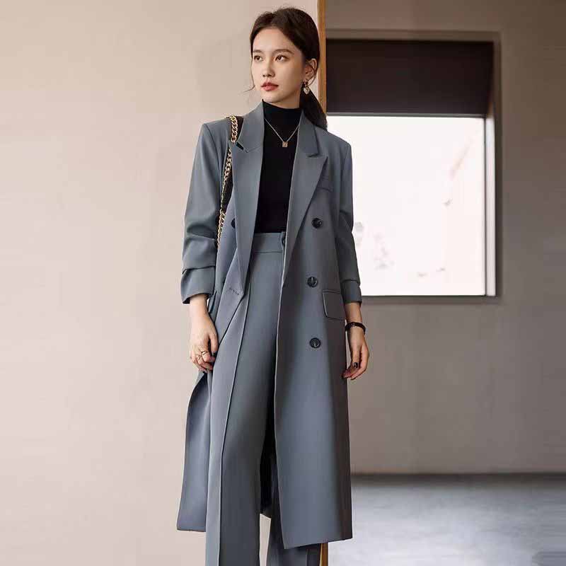 Men'S Fashion X - معطف نسائي طويل أنيق من FANAN