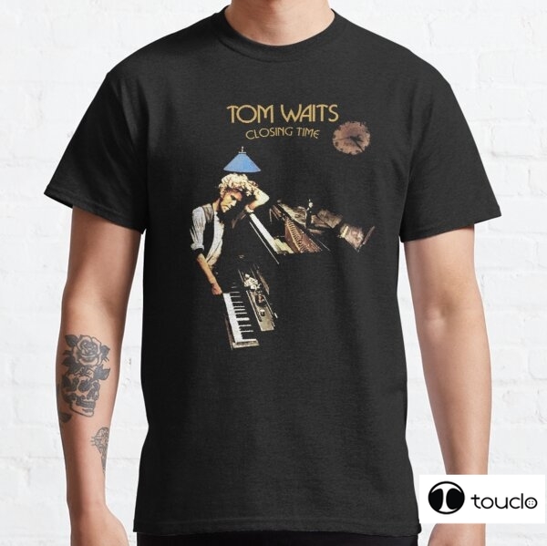 Poster Men Fashion - توم ينتظر إغلاق ألبوم الوقت قميص