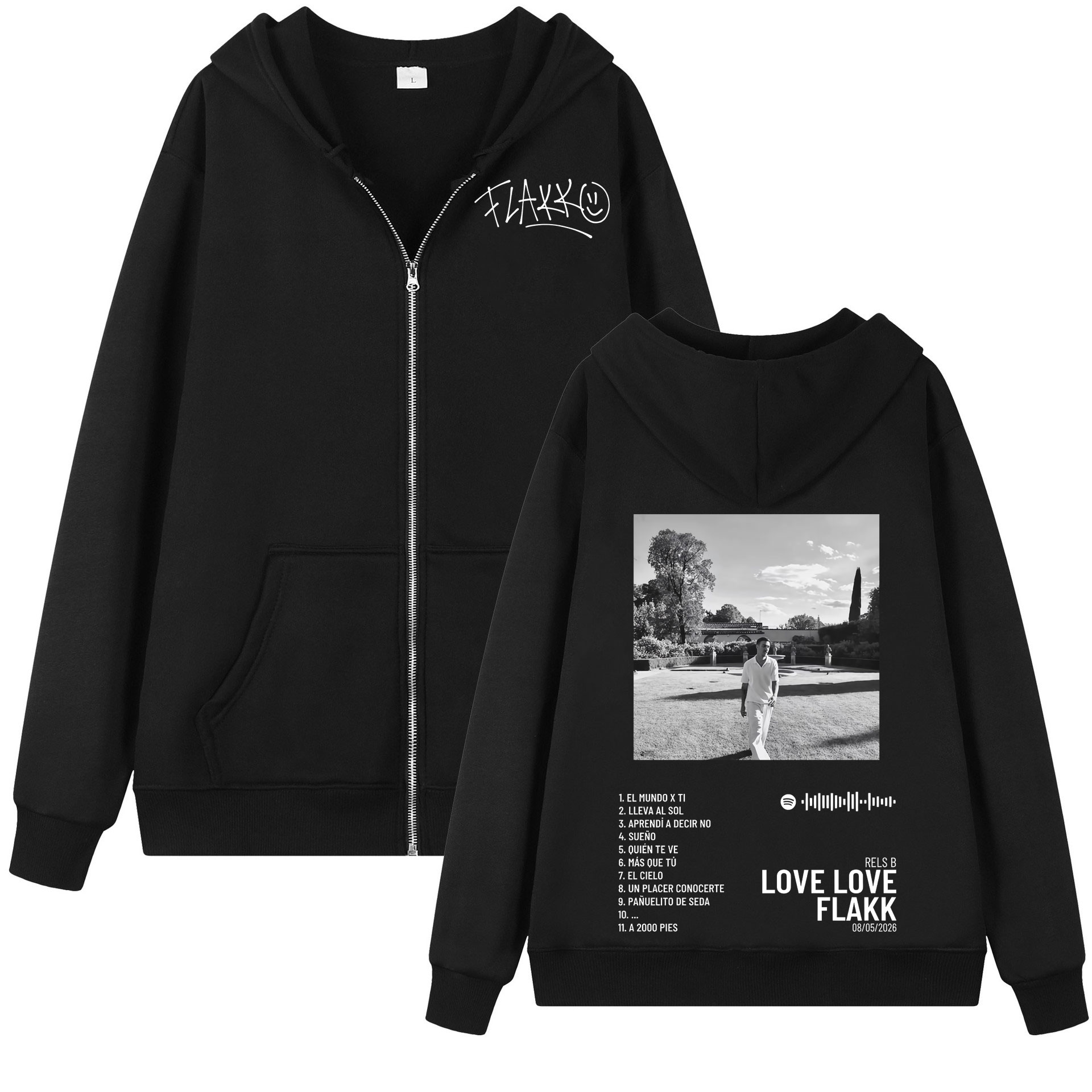 هودي بسحاب بتصميم رابر ريلز بي - مراجعة Mens Fashion Zip Up Hoodies وسعره