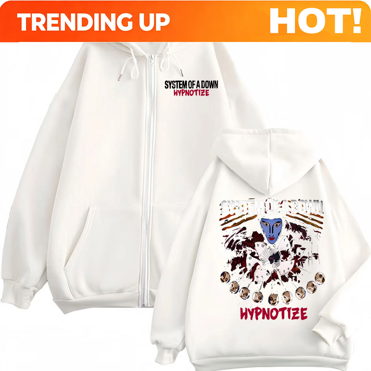 هودي بسحاب بتصميم جرافيكي من ف - مراجعة Mens Fashion Zip Up Hoodies وسعره