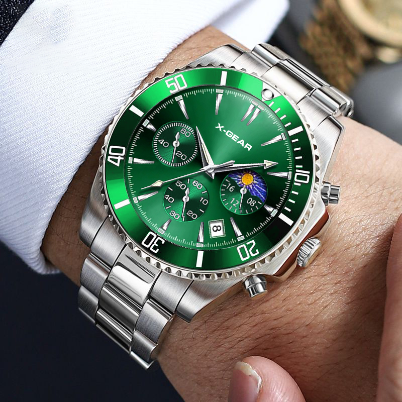 ساعة يد رجالية فاخرة من X-GEAR - مراجعة Men'S Fashion X وسعره